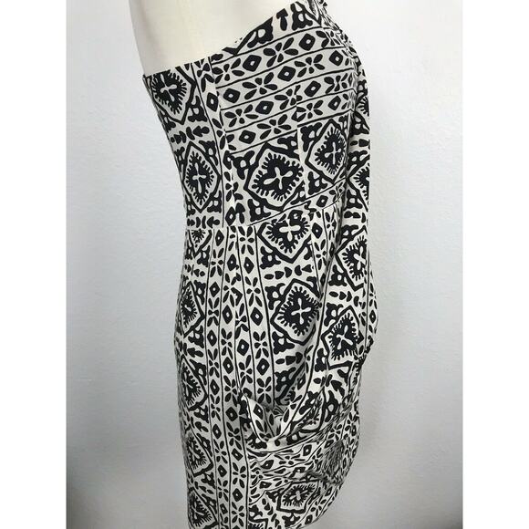 Nanette Lepore Print Silk One Shoulder Mini Dress - Picture 7 of 12